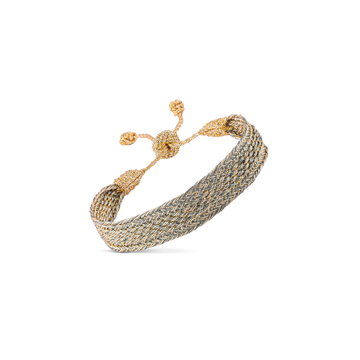 MAAŸAZ - Izy n°1 Bracelet in Gold Khaki