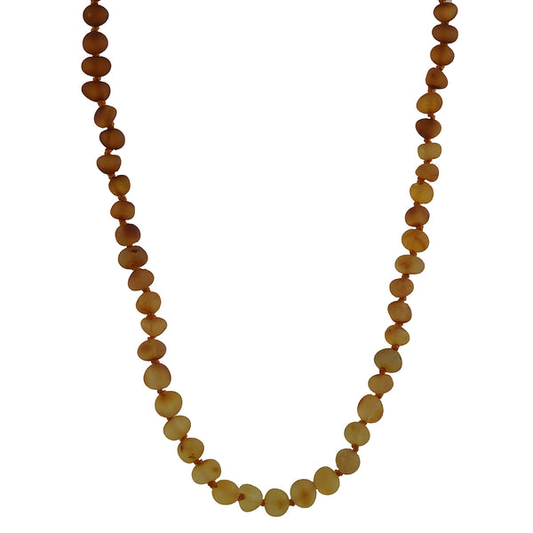 Canyon Leaf - Full Ombrè Amber Necklace – The Clay Pot