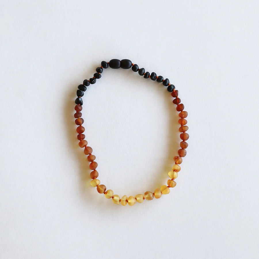 Canyon Leaf - Full Ombrè Amber Necklace