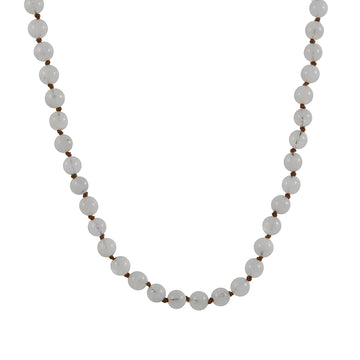 Canyon Leaf - Pure Gemstone + Moonstone Necklace