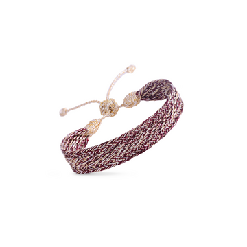 Izy n°1 Bracelet in Gold Grape