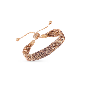 Izy n°1 Bracelet in Peach Cocoa