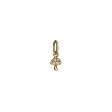 Liven Co – Mini Diamond Mushroom Pendant