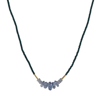 Debbie Fisher - Graduated Mystic Quartz Bead Necklace