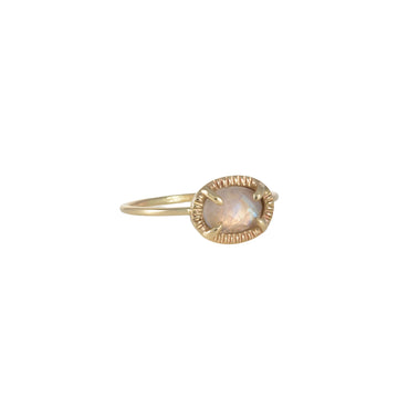 Halcyon - Swell Ring with Moonstone