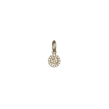Liven Co – Small Diamond Smiley Face Pendant