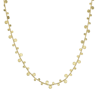 Manjusha - Gold Dots Necklace