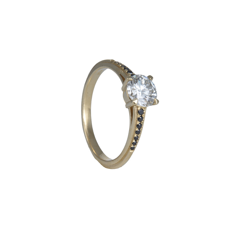 Kima – Black Diamond Monaco Ring