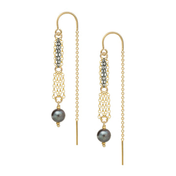 Kate Winternitz - Misaki Pearl Threader Earrings