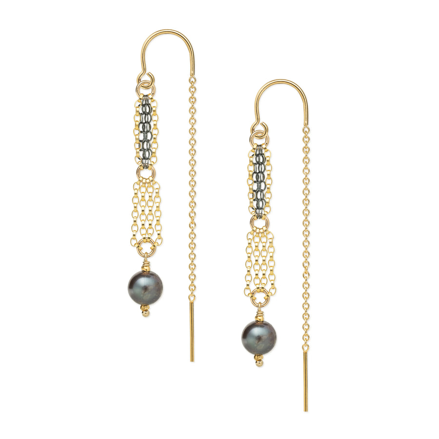 Kate Winternitz - Misaki Pearl Threader Earrings
