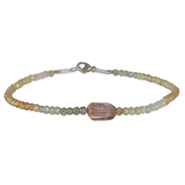 Margaret Solow – Faceted Tourmaline & Zircon Bracelet