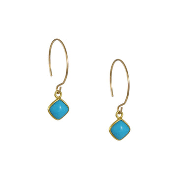 Margaret Solow – Turquoise Drop Earrings