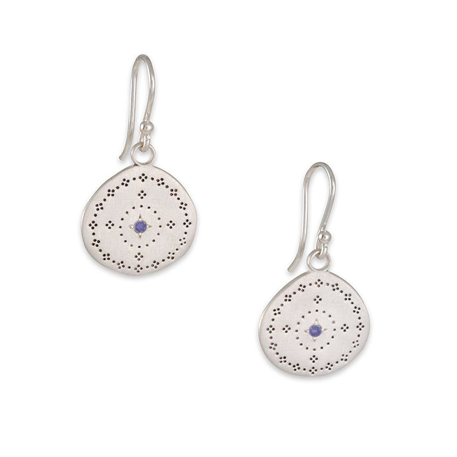Adel Chefridi - Nostalgia Earrings with Sapphire
