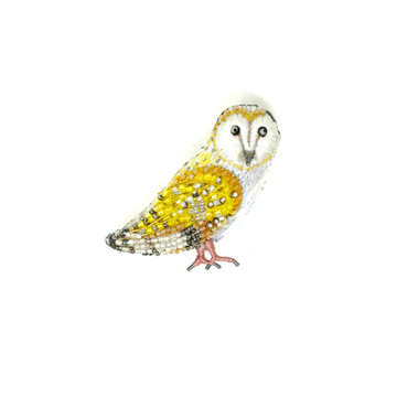 Trovelore - Golden Owl Brooch