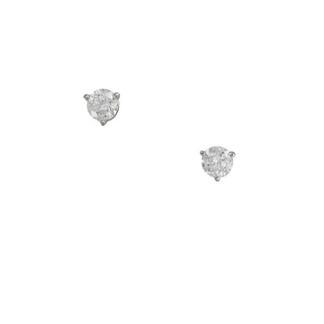 CP Collection - .75cttw Diamond Studs - The Clay Pot - CP Collection - 14k white gold, All Earrings, anniversary, classic, Diamond, earrings, Earrings:Studs, graduation, studs, Style:Studs