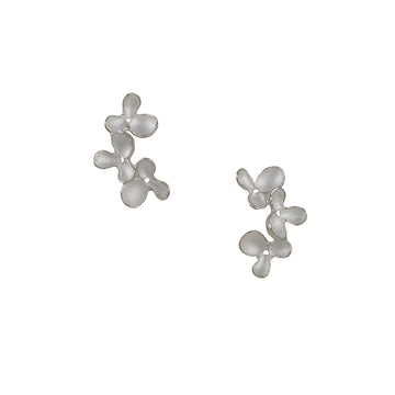 Sarah Richardson - Triple Curved Bloom Post Earrings