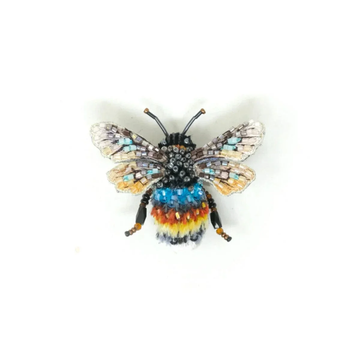 Trovelore - Striped Bee Brooch