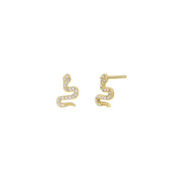 JaxKelly - Pavé Snake Studs
