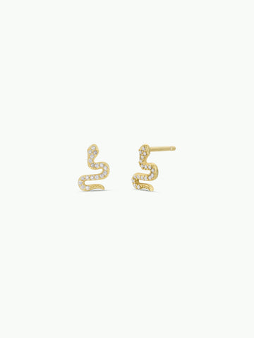 JaxKelly - Pavé Snake Studs