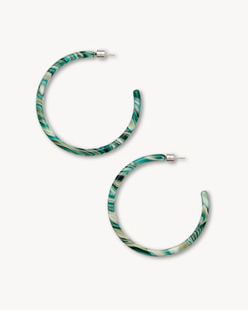 Machete - Large Hoops in Stromanthe