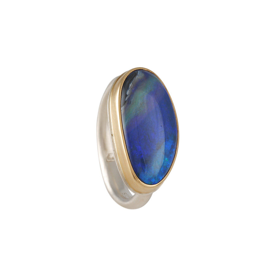 SALE  - Australian Jelly Opal Ring