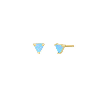 JaxKelly – Mini Energy Gem Studs (Fire Opal)
