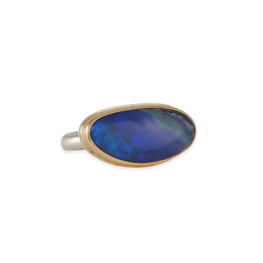 SALE  - Australian Jelly Opal Ring