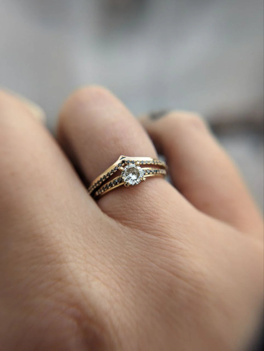 Kima – Black Diamond Monaco Ring