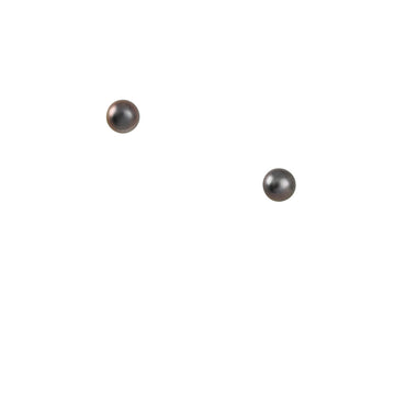 CP Collection - 5mm Black Akoya Pearl Studs