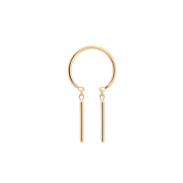 Jack & G - Baby Chime Earrings in 14k (Single)