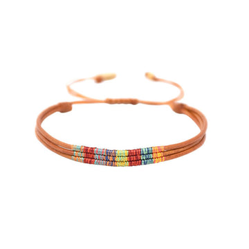 Mishky - Afrika 3.0 Bracelet With Mixed Color Palate - The Clay Pot - MISHKY - beadedbracelet, bracelet, friendship bracelet