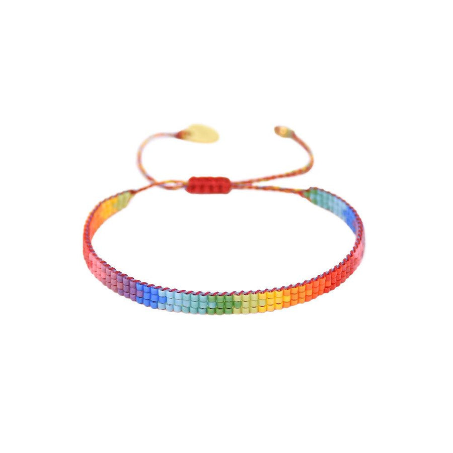Mishky - Rainbow Track Bracelet - The Clay Pot - MISHKY - bracelet, bracelets, friendship bracelet