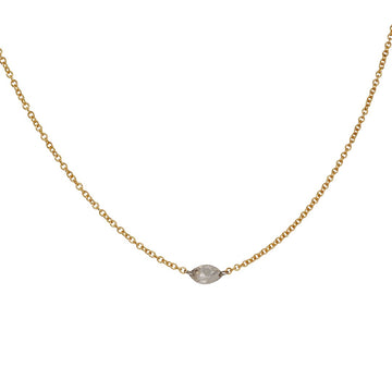 TAP by Todd Pownell - Single Marquis Diamond Necklace
