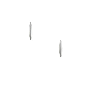 Tashi - Rice Grain Stud Earrings - The Clay Pot - Tashi - All Earrings, Sterling Silver, studs