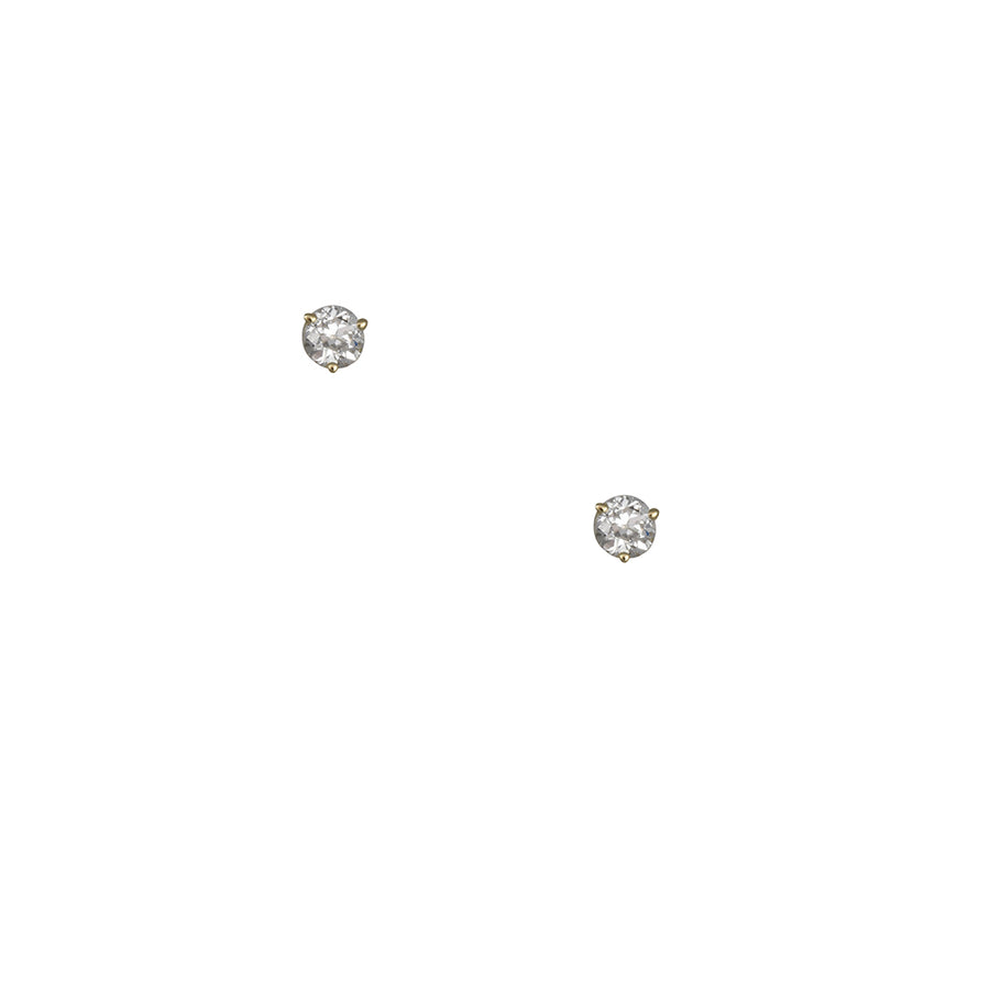 Cp Collection -.20ct Diamond Studs in 14k yellow