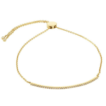 Liven - Diamond Bar Bracelet - The Clay Pot - Liven Co. - 14k gold, Bracelet, classic, Diamond