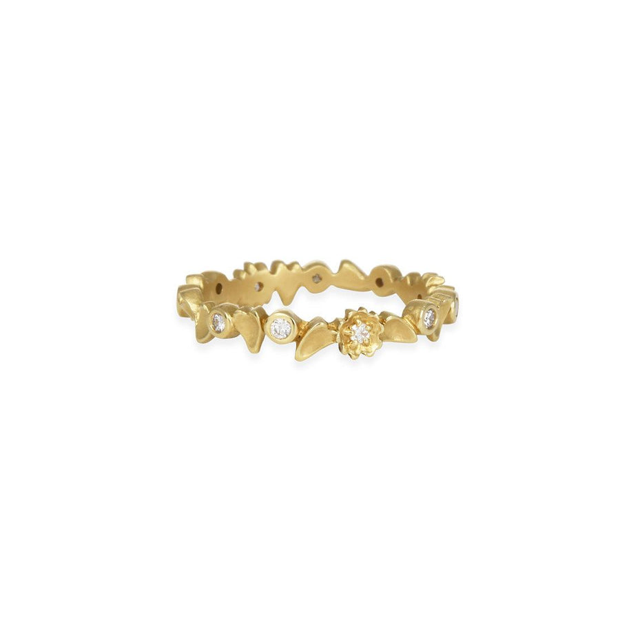 Megan Thorne - Buttercup Eternity Band - The Clay Pot - Megan Thorne - 18k gold, diamond, ring, Size 6