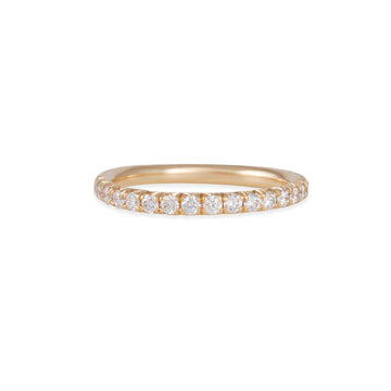 Diana Mitchell - French Set Eternity Band with 2mm Diamonds in Rose Gold - The Clay Pot - Diana Mitchell - 18krose, Diamond, eternity band, eternityband, eternitybands, ring, womansband, womansbands, womensweddingbands, womenweddingband