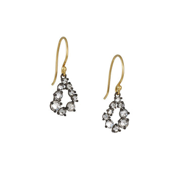 TAP by Todd Pownell -  Diamond Teardrop Earrings - The Clay Pot - TAP by Todd Pownell - 14k gold, 14k white gold, 18k gold, All Earrings, anniversary, Diamond, earrings, splurge