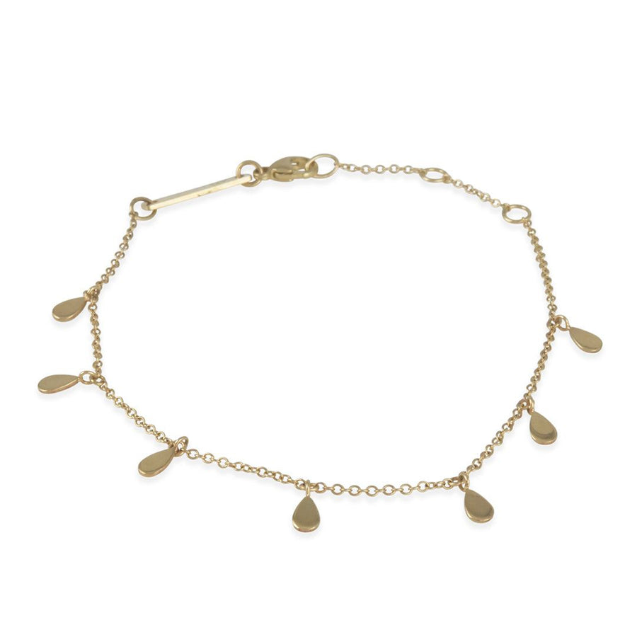 SALE - Itty Bitty Charm Bracelet in 14K Gold - The Clay Pot - Zoe Chicco - 14k gold, bracelet