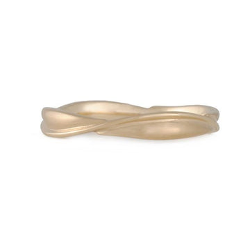 Matsu - Petite Guinevere Ring in 14K Yellow Gold - The Clay Pot - Matsu - 14k gold, ring, Size 6, wedding band