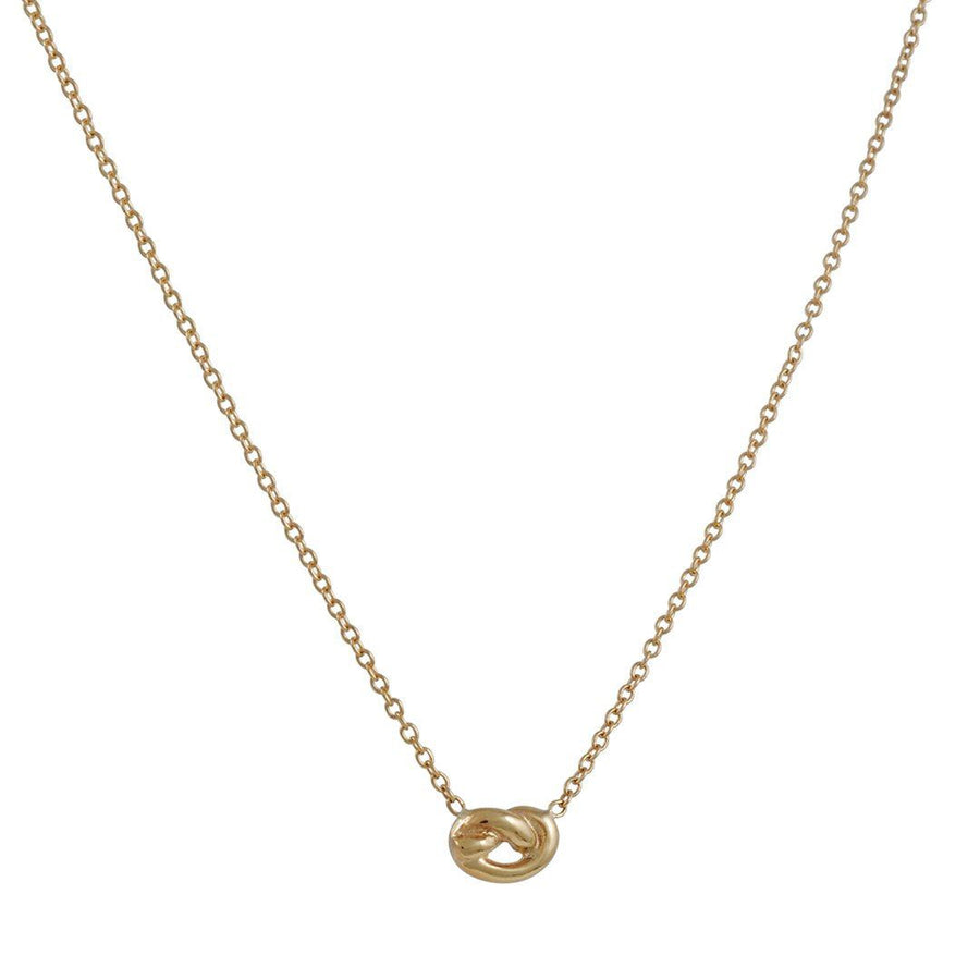 SALE - Love Knot Necklace - The Clay Pot - Ariel Gordon - 14k gold, Necklace, SALE