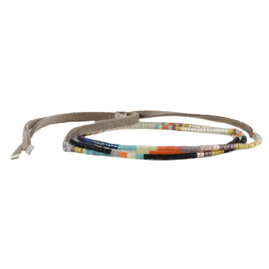 Julie Rofman - Bow Convertible Necklace/Bracelet - The Clay Pot - julie rofman - bracelet, color, friendship bracelet