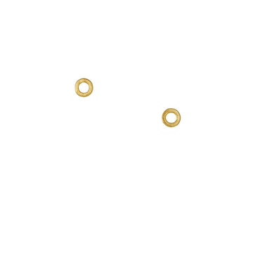 Adorn512 - Open Circle Studs - The Clay Pot - Adorn512 - All Earrings, goldvermeil, motherday, mothersday, studs