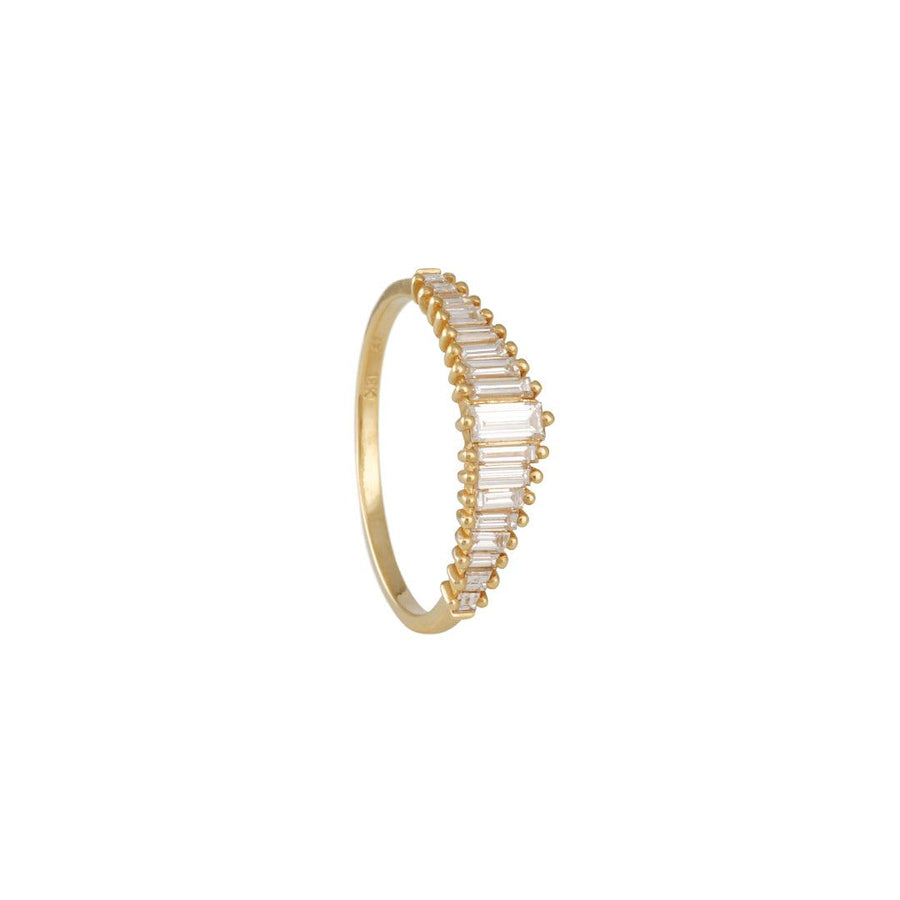 Artërmer - Diamond Tiara Ring - The Clay Pot - Artemer Studio - 18k gold, Diamond, engagementring, ring, Size 6, splurge