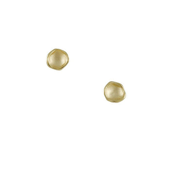 Sarah Richardson - Large Pod Studs in Gold Vermeil - The Clay Pot - Sarah Richardson - All Earrings, classic, minimal, studs, style:studs, vermeil