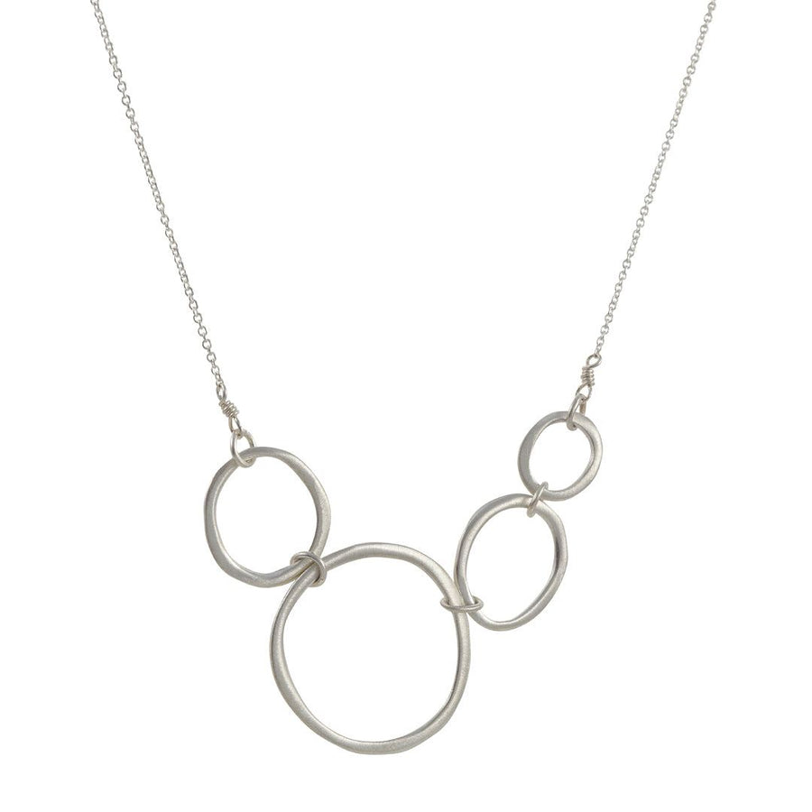 Philippa Roberts - Four Links Necklace in Sterling Silver - The Clay Pot - Philippa Roberts - necklace, Sterling Silver