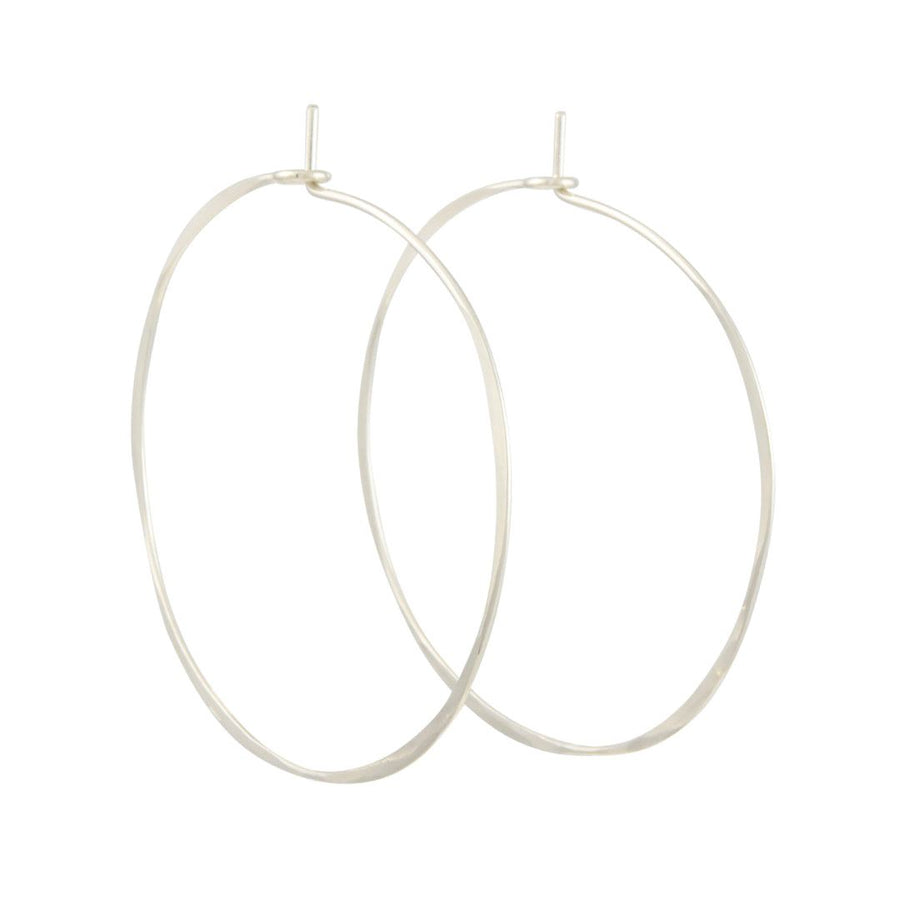 5mm Sterling Silver, Extra Large Round Hoop Earrings, 70mm (2 3/4 In) - The  Black Bow Jewelry Company