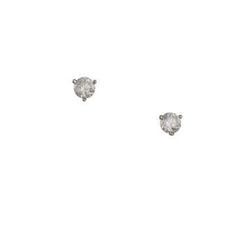 CP Collection - .50cttw Lab Grown Diamond Studs - The Clay Pot - CP Collection - 14k white gold, All Earrings, classic, Diamond, diamond studs, earrings, Earrings:Studs, holiday, splurge, studs