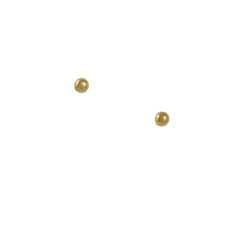 Satomu Kawakita - 5mm Ball Stud Earrings - The Clay Pot - Satomi Kawakita Jewelry - 14k gold, All Earrings, classic, Earrings:Studs, studs